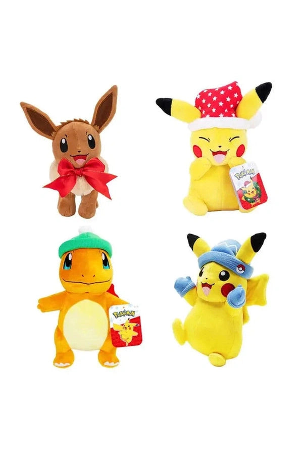Pokemon Plush Seasonal Christmas Holiday Assortment 8