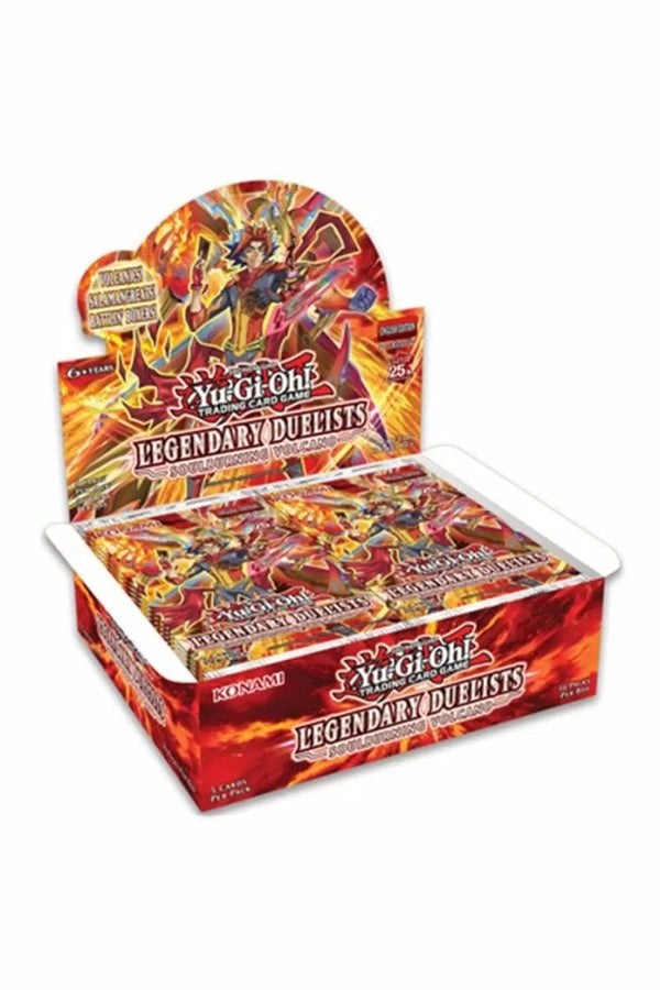 YU-GI-OH! - TCG Legendary Duelist- Soulburning Volcano Booster Box Options - Collectible Madness