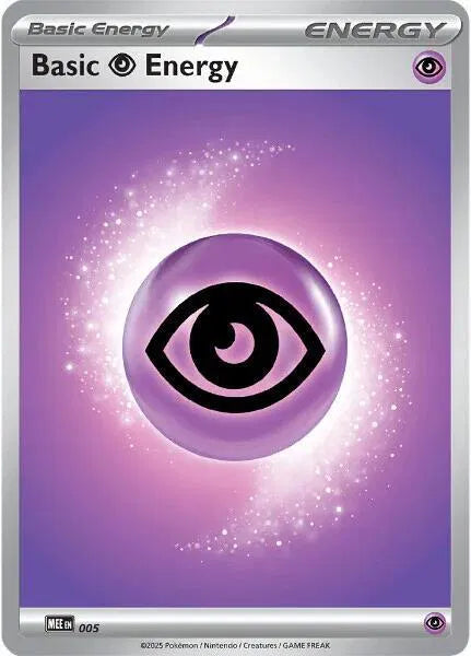 MEE EN 005 Basic Psychic Energy - 2025 - Reverse Holo