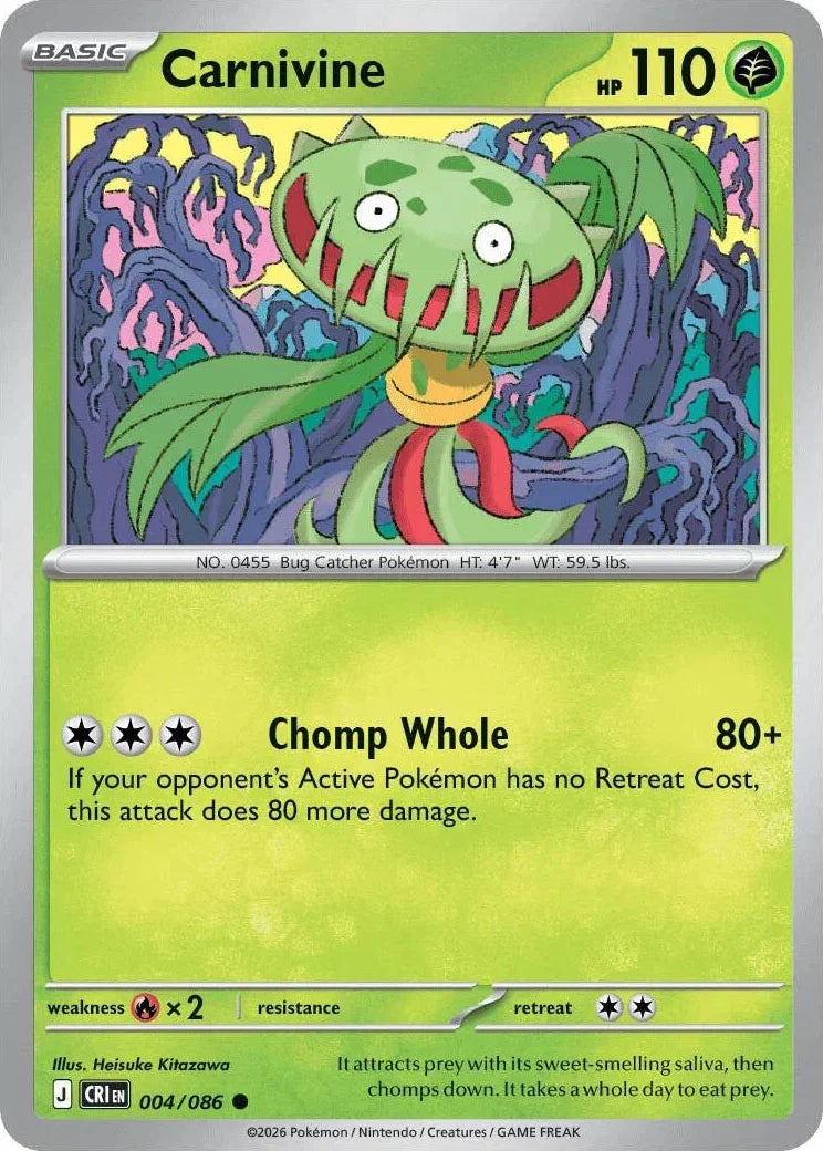 004/086 Carnivine - Common