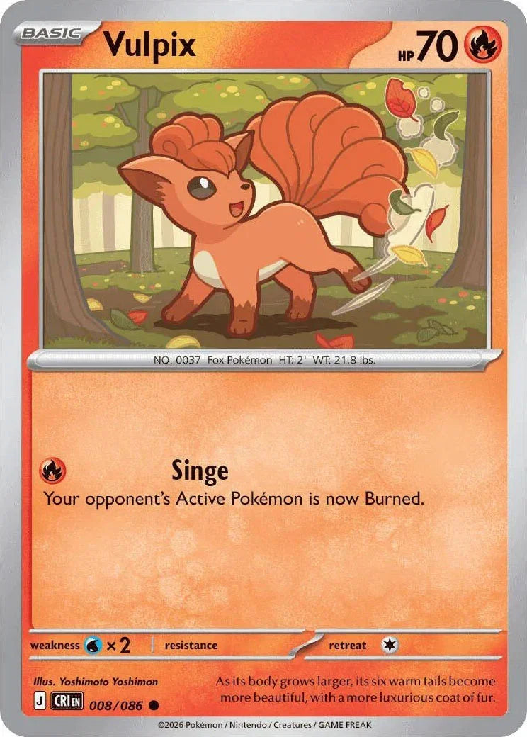 008/086 Vulpix - Common