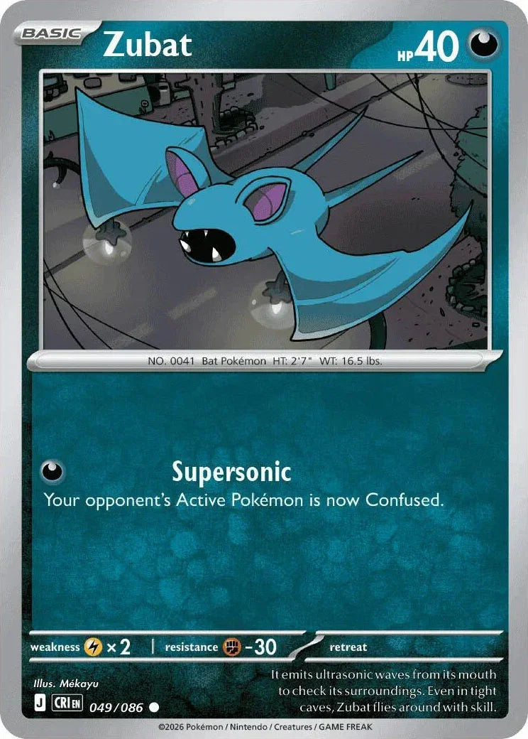 049/086 Zubat - Common