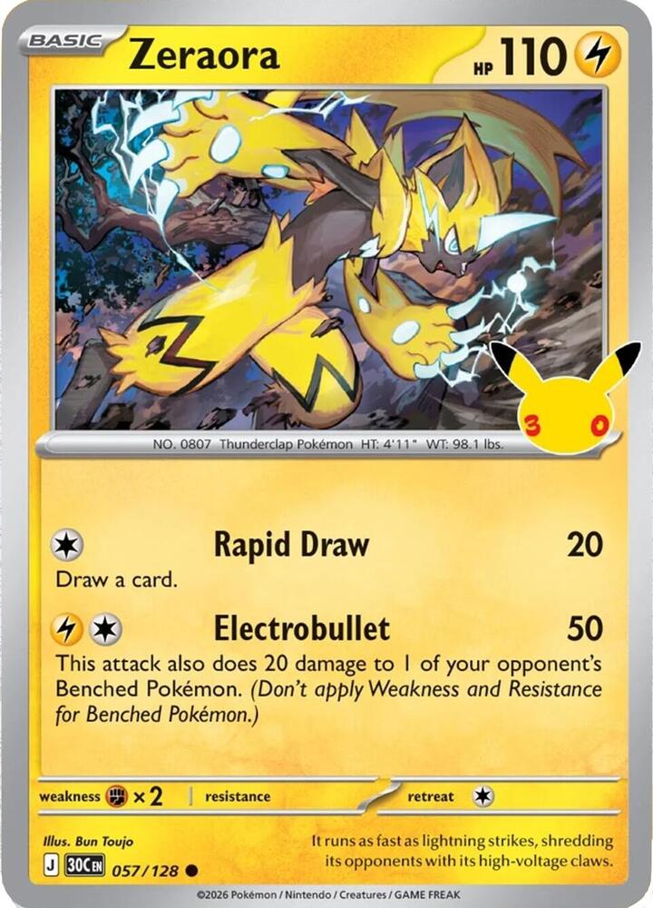 057/128 Zeraora - Common