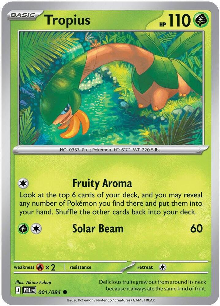 001/084 Tropius - Common