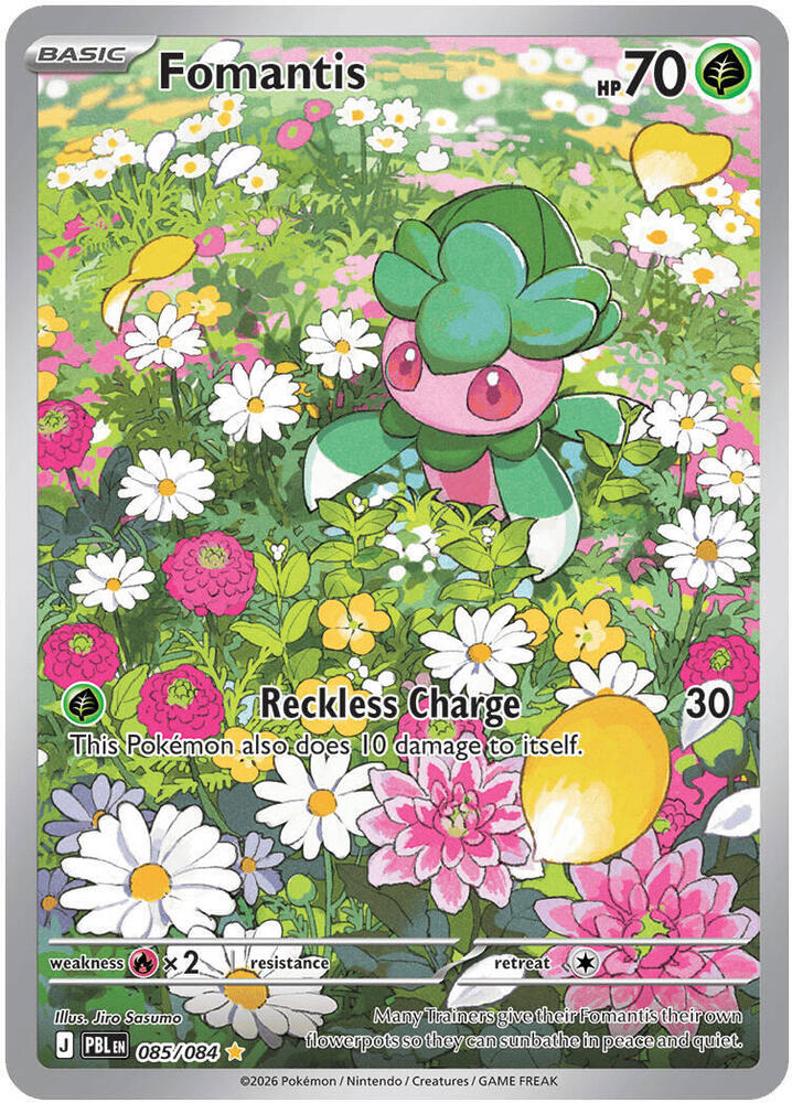 085/084 Fomantis - Illustration Rare