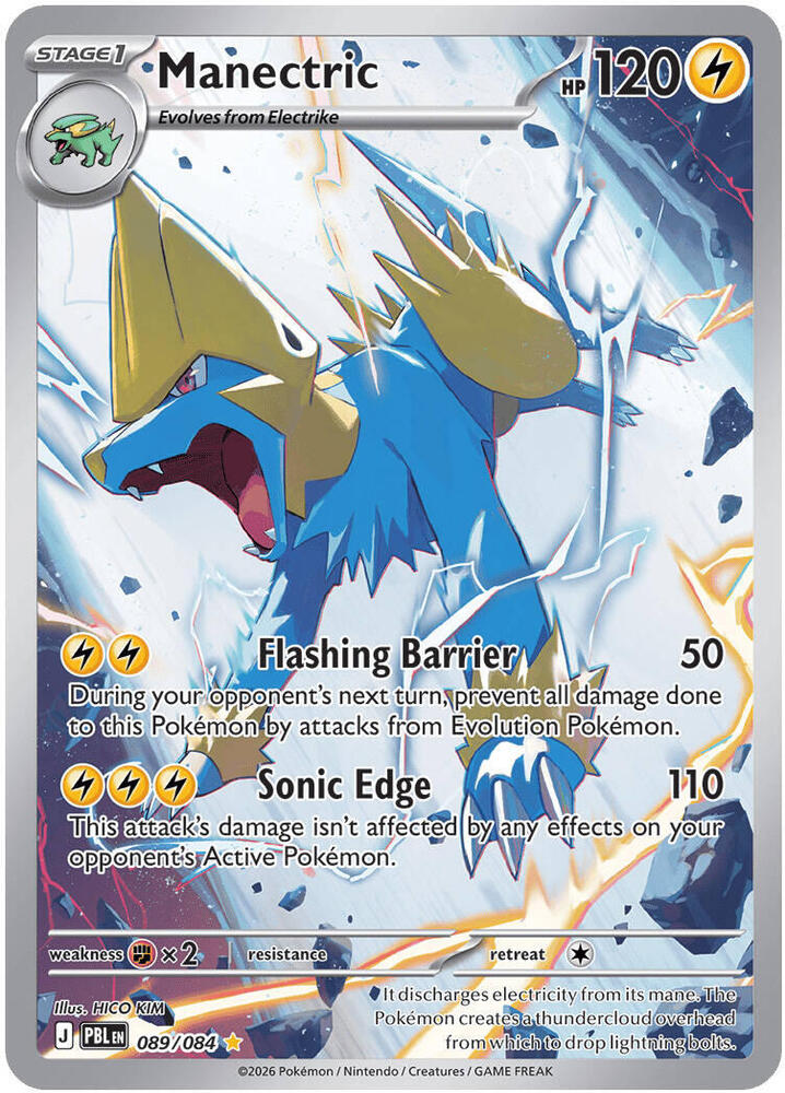 089/084 Manectric - Illustration Rare