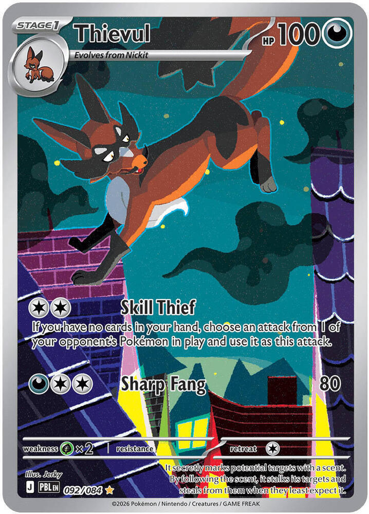 092/084 Thievul - Illustration Rare