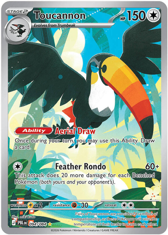 094/084 Toucannon - Illustration Rare