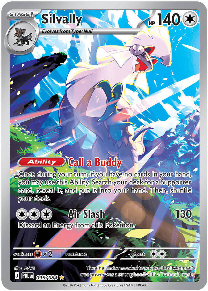 095/084 Silvally - Illustration Rare