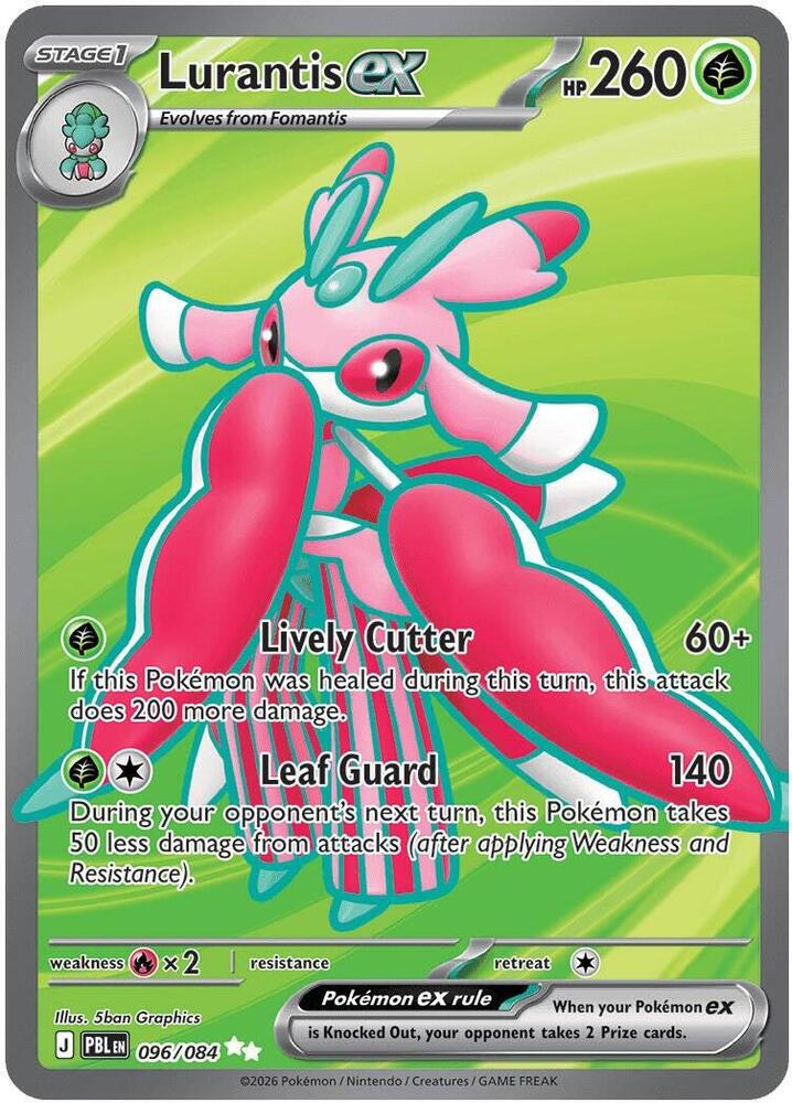 096/084 Lurantis ex - Ultra Rare