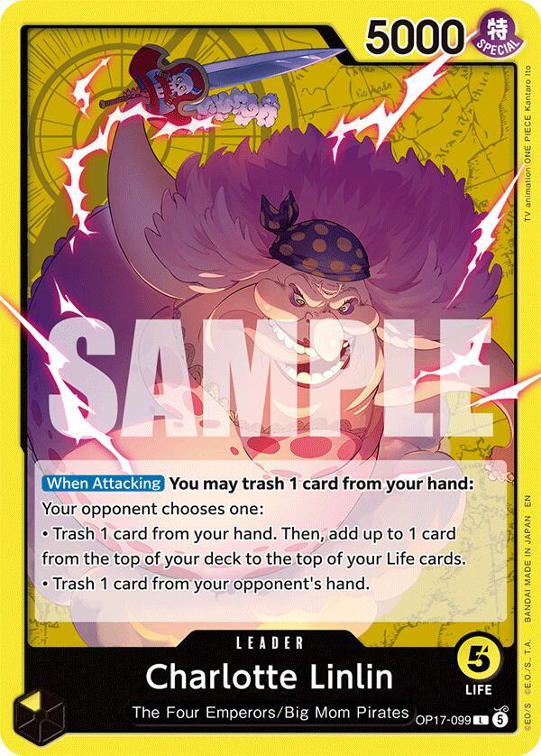 Charlotte Linlin (OP17-099) Leader (OP-17: The World's Strongest Warriors) Japanese