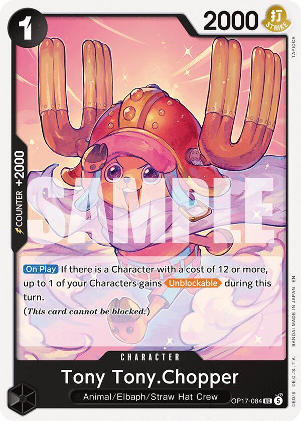 Tony Tony Chopper (OP17-084) (OP-17: The World's Strongest Warriors) Japanese