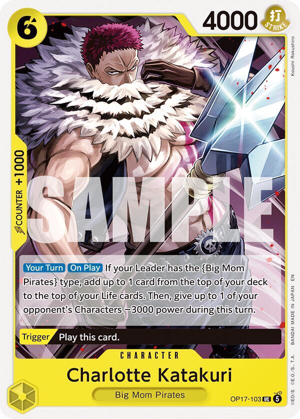 Charlotte Katakuri (OP17-103) (OP-17: The World's Strongest Warriors) Japanese