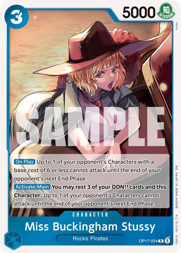 Miss Buckingham Stussy (OP17-054) Rare (OP-17: The World's Strongest Warriors) Japanese
