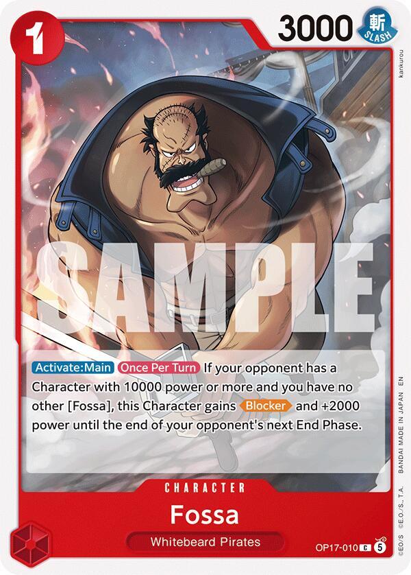 Fossa (OP17-010) (OP-17: The World's Strongest Warriors) Japanese
