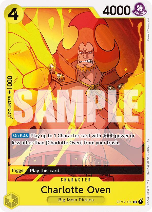 Charlotte Oven (OP17-102) (OP-17: The World's Strongest Warriors) Japanese