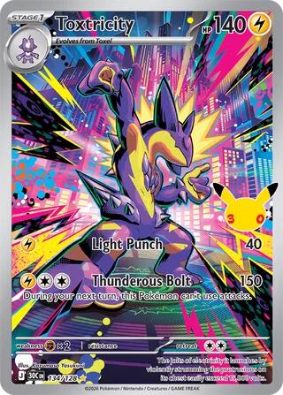 134/128 Toxtricity - Illustration Rare