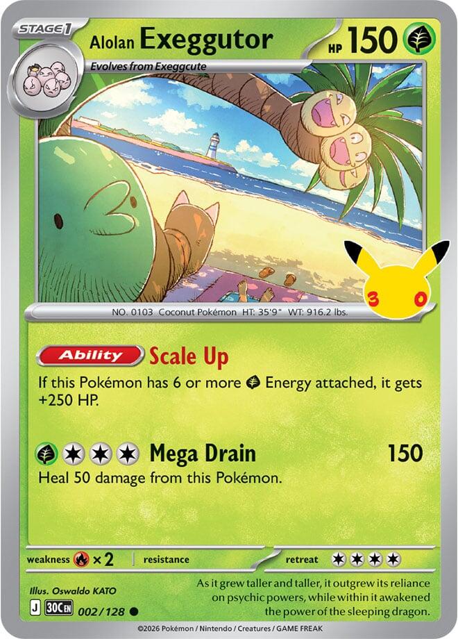 002/128 Alolan Exeggutor - Common