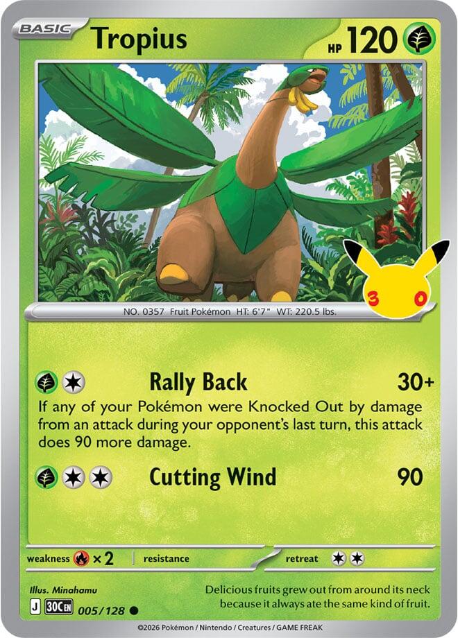 005/128 Tropius - Common