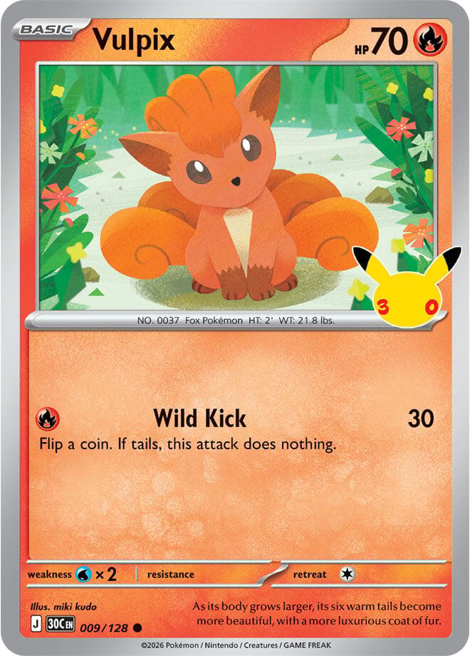 009/128 Vulpix - Common