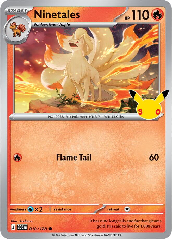 010/128 Ninetales - Common