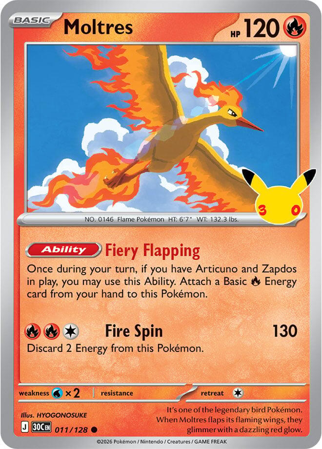011/128 Moltres - Common