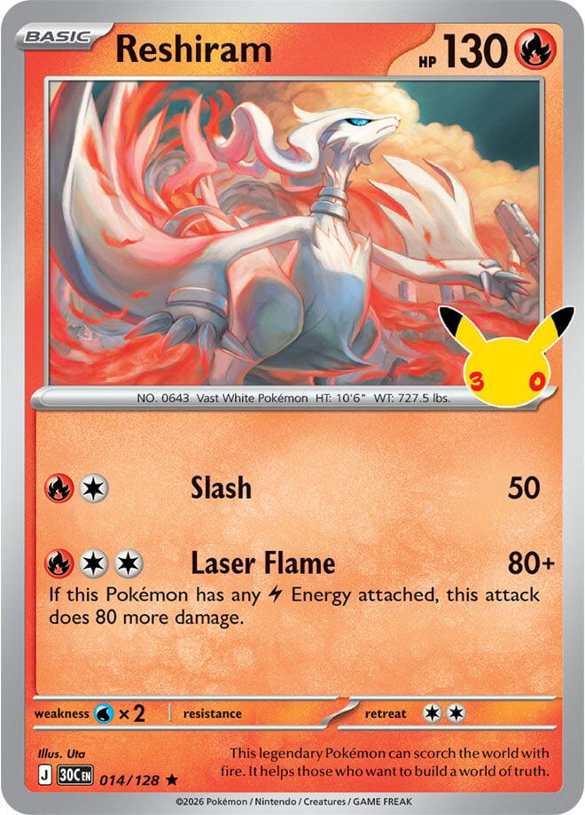014/128 Reshiram - Rare