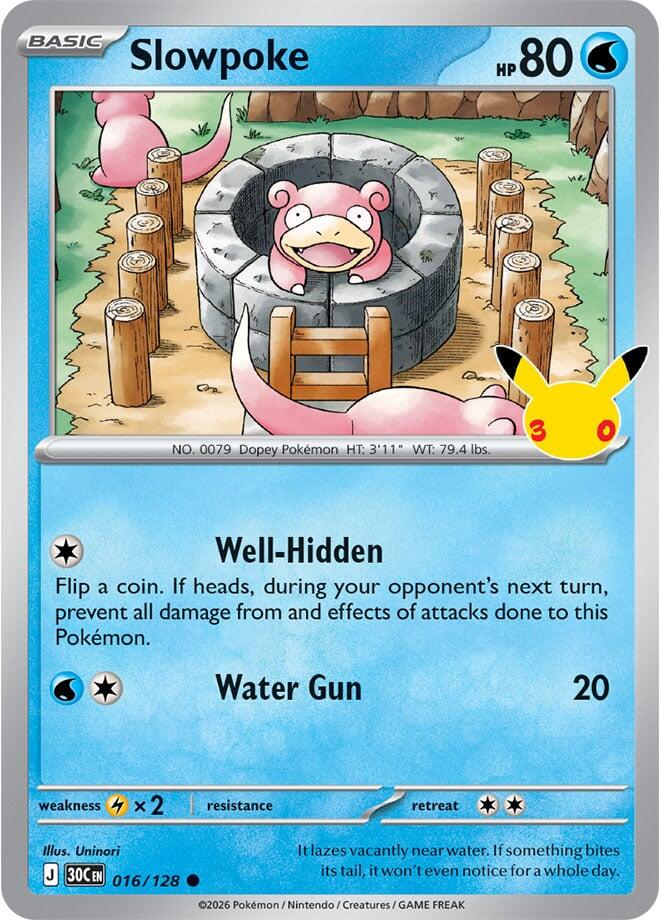 016/128 Slowpoke - Common