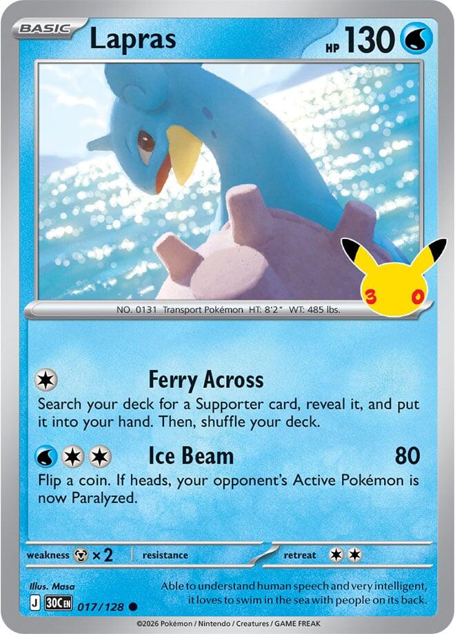 017/128 Lapras - Common