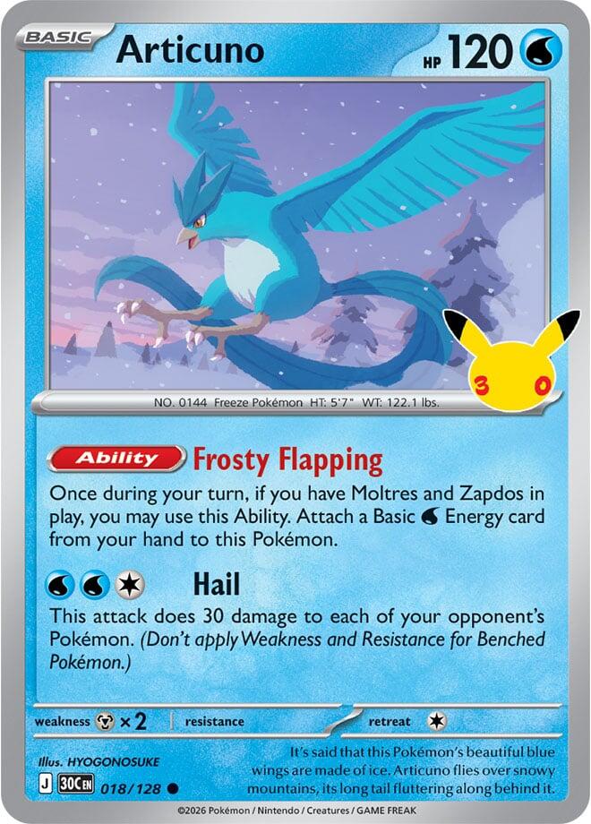 018/128 Articuno - Common