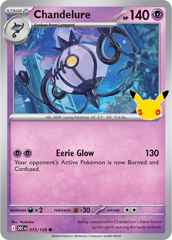 075/128 Chandelure - Common