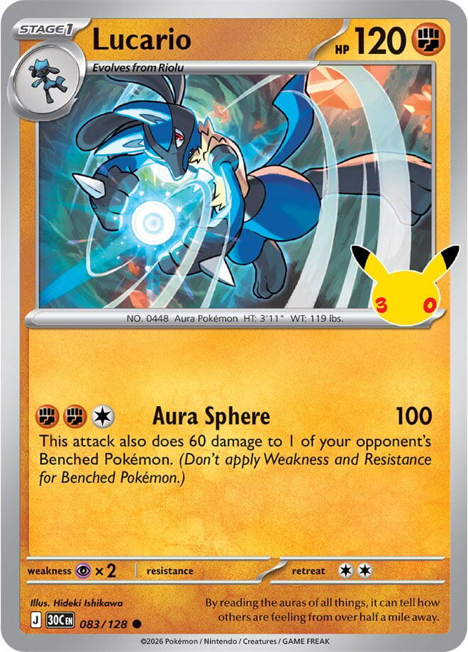 083/128 Lucario - Common
