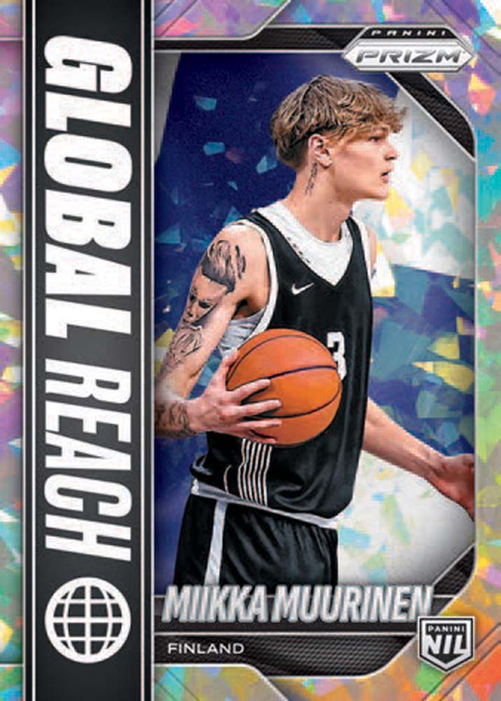 Panini Prizm Basketball 2025-26 Global Reach insert card Miikka Muurinen
