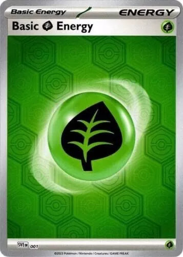 SVE EN 001 Basic Grass Energy - 2023 - Reverse Holo