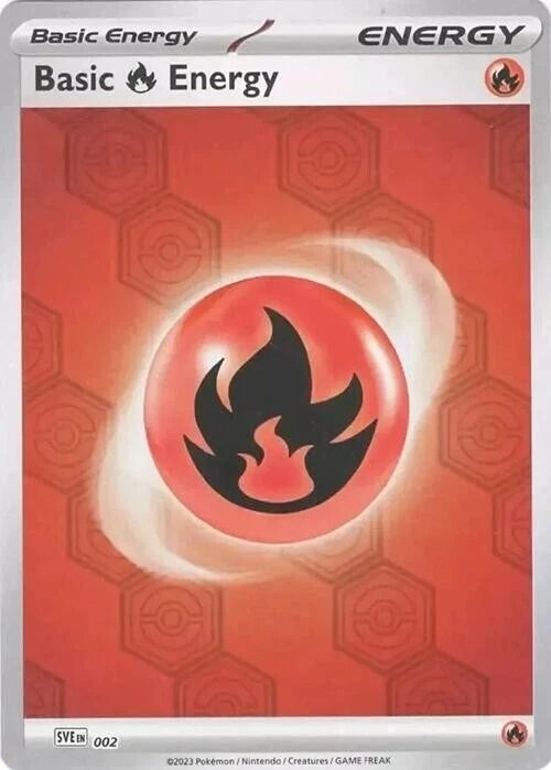 SVE EN 002 Basic Fire Energy - 2023 - Reverse Holo