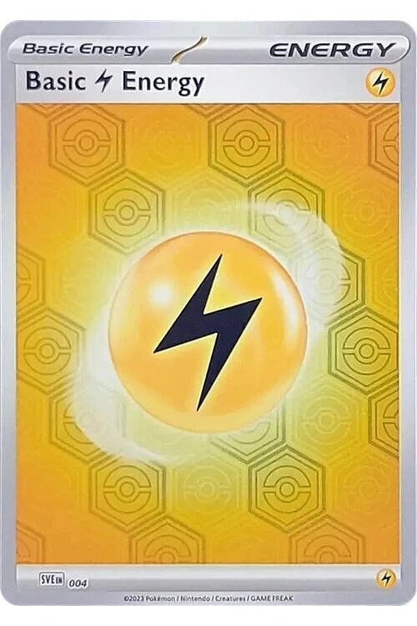 SVE EN 004 Basic Lightning Energy - 2023 - Reverse Holo