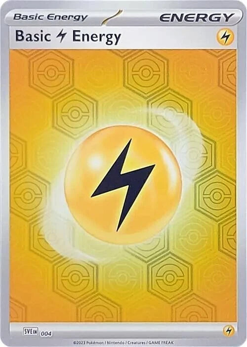 SVE EN 004 Basic Lightning Energy - 2023 - Reverse Holo
