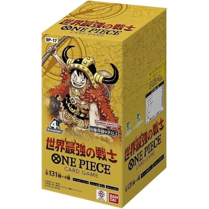 One Piece Card Game The Worlds Strongest Warriors [OP-17] Booster Box - Japanese