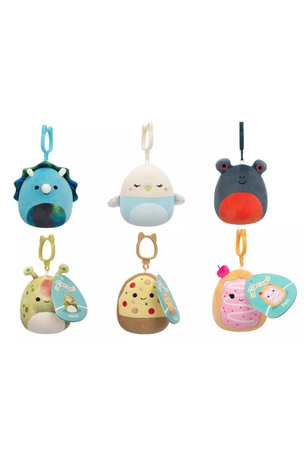 SQUISHMALLOWS 3.5" Clip Assorted B Wave 20