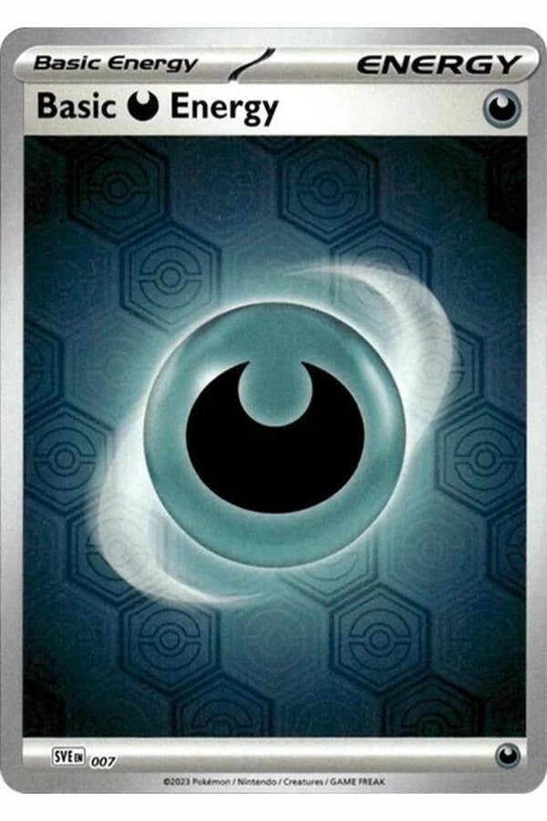 SVE EN 007 Basic Darkness Energy - 2023 - Reverse Holo