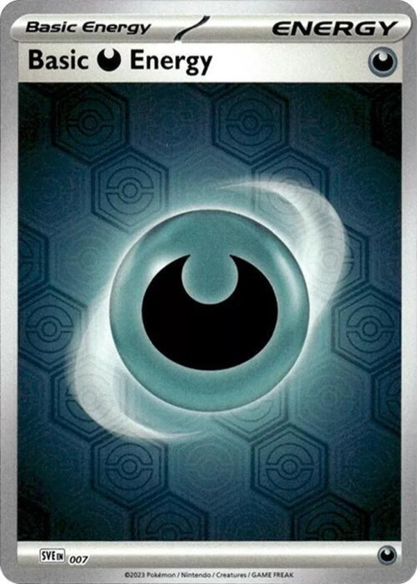 SVE EN 007 Basic Darkness Energy - 2023 - Reverse Holo