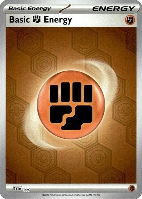 SVE EN 006 Basic Fighting Energy - 2023 - Reverse Holo