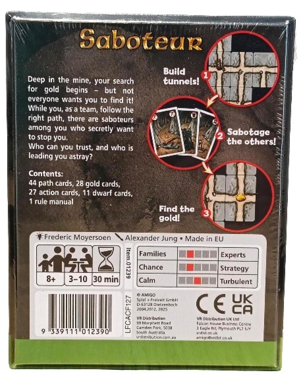 Saboteur Card Game