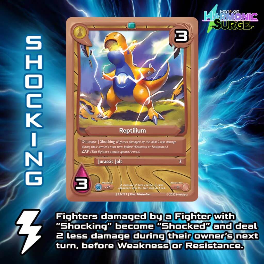 NOSTALGIX TCG 1st Edition Harmonic Surge Booster Box - Collectible Madness