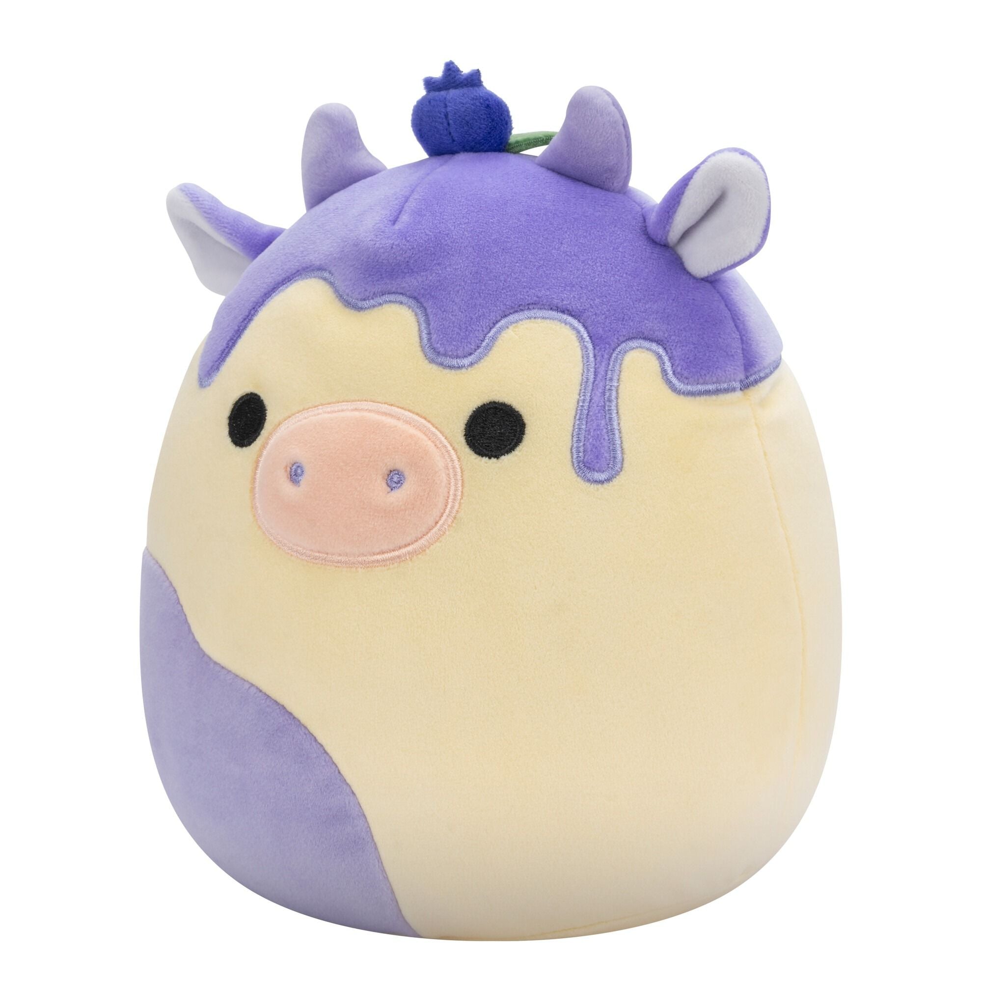 SQUISHMALLOWS 7.5"  Benito Blueberry Cow