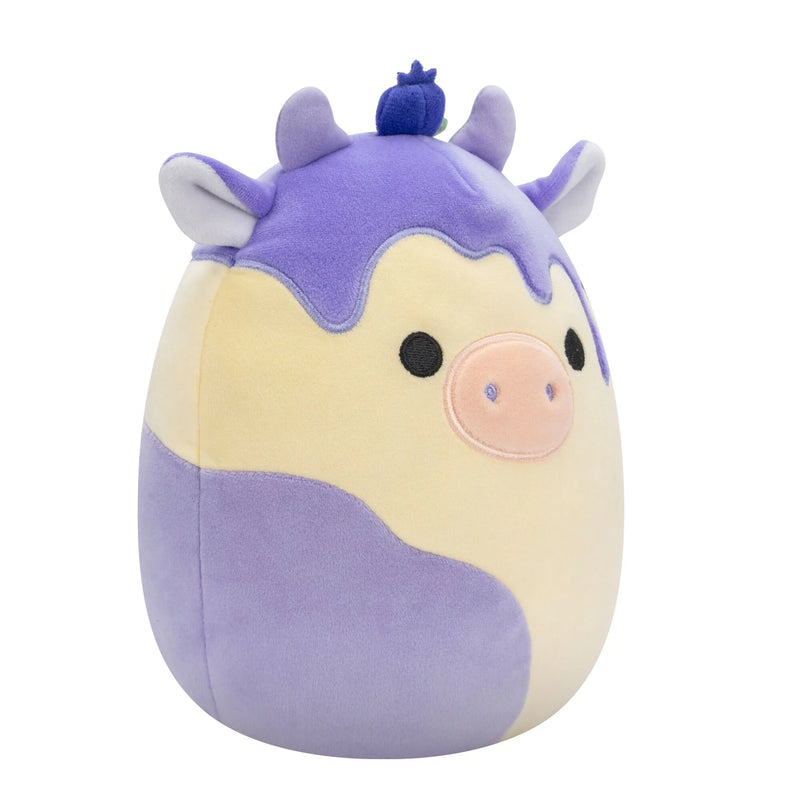 SQUISHMALLOWS 7.5"  Benito Blueberry Cow