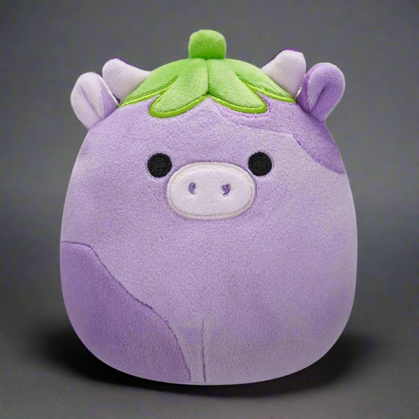 SQUISHMALLOWS 7.5"  Frederick Eggplant Cow