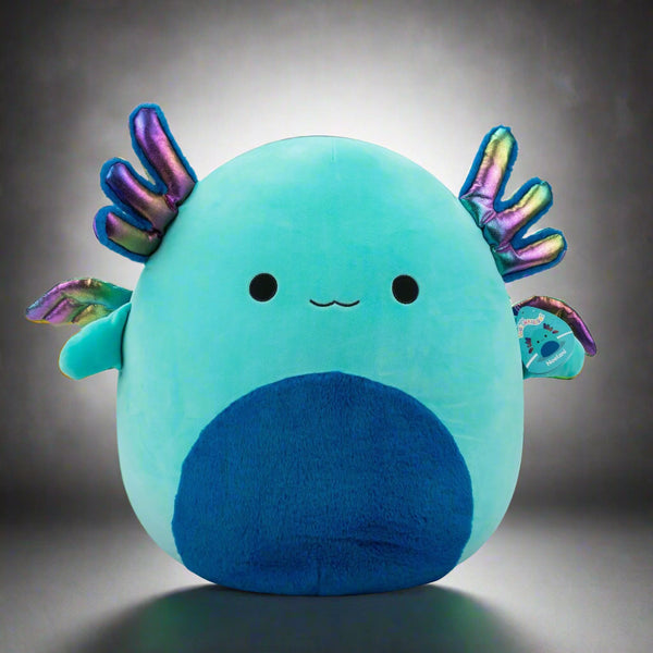SQUISHMALLOWS 16" Noelani Teal Axolotl