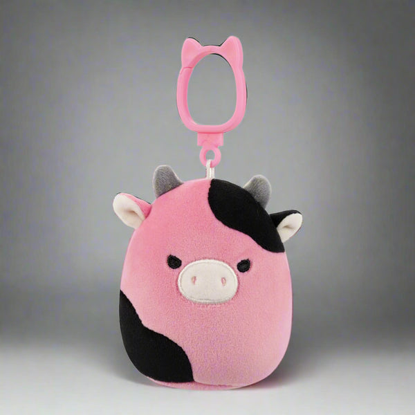 SQUISHMALLOWS 3.5" Clip Pollyanna Cow