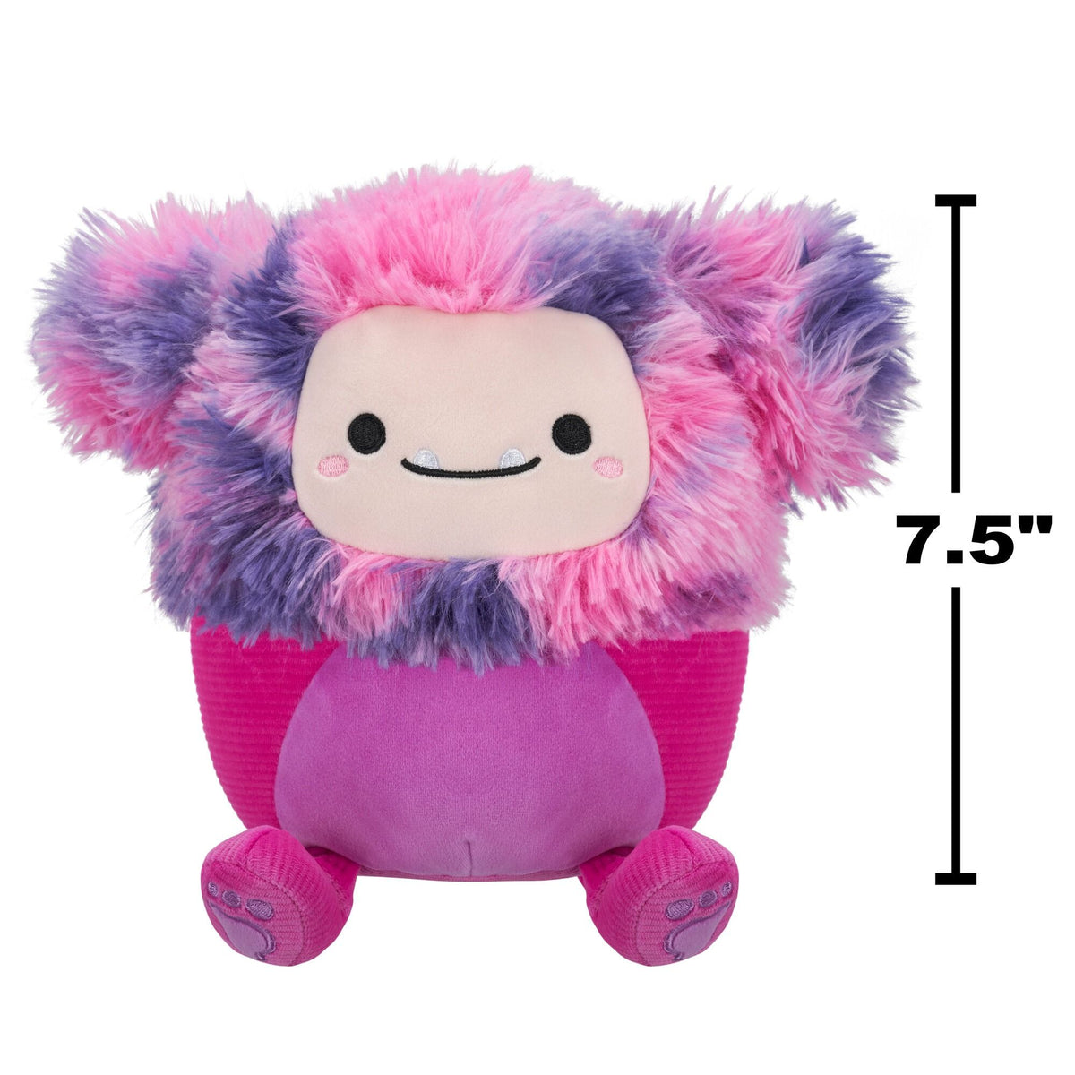 SQUISHMALLOWS 7.5"  Woxie Magenta Bigfoot